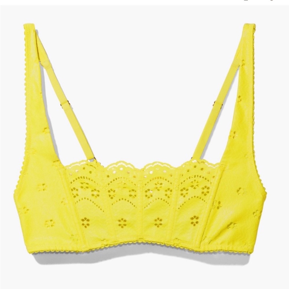 NWOT Savage X Fenty Bombshell Broderie Lace Bra